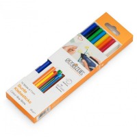 Стержень клеевой STEINEL (разноцветные для бумаги, древесины, картона, фетра и материи, D=7mm/L=150mm, 96г, 16шт.)