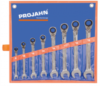 Набор ключей гаечных PROJAHN (переключаемый, 8-19 мм, 8 предметов)