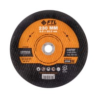 Круг отрезной по металлу FoxWeld FTL Express 230х2.5х22.2мм A46TBF